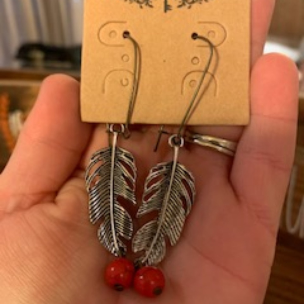 Plunder Earrings. Never worn.
